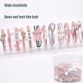 12Ps/Set Hair Ring Colorful Rubber Band Head Rope. 