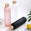 1 Liter Water Bottle Incentive Drinking Bottle Sports Water Bottle With Time Stamp Sticker Portable Reusable Plastic Cup. 