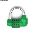 1 High grade Security Padlock 4 Dial Digit Letter Combination Travel Security Code Lock Diary Password Padlock. 