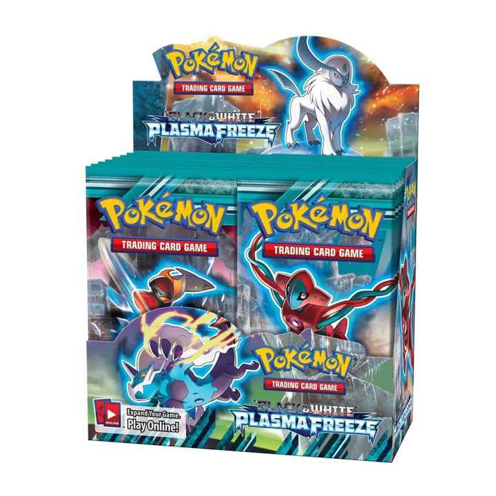 Pokemon Trading Cards Game: Black White Plasma Freeze Booster Display (36 Packs) Pikachu Pokémon Kid Toys Card Drop Shipping
