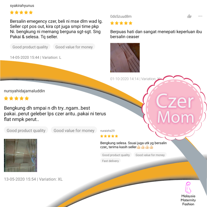 HOT%20BENGKUNG%20EXTRA%20ZAP%20MODEN%20Bersalin%20Normal%20Ceaser%20%5BM~XXL%5D%20Bengkung%20Czer%20Maternity%20Postpartum%20Girdle%20Belt%20Bengkung%20Pregnant%20-%20Image%206