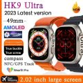 HK 9 ULTRA Amoled Display Chat GPT Supported Premium Smart watch. 