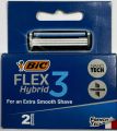 Bic Flex 3 Hybrid Cartridges. 