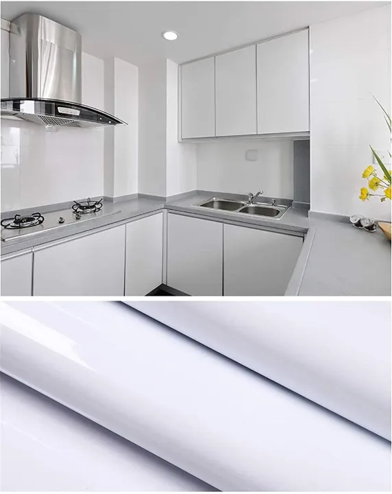 Glossy%20White%20Wallpaper%20Peel%20and%20Stick%20Countertop%20Sticker%20Self-Adhesive%20Waterproof%20Wall%20Sticker%20Kitchen%20Backsplash%20Table%20Covering%20-%20Image%204