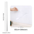60*300cm Kitchen Oil Proof Wall Sticker Clear Self-Adhesive Film Covering Removable Protective Film Shelf Drawer Liner Decor. 