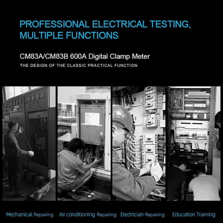 MESTEK%20clamp%20meter%20600A/600V%20measuring%20NCV%20-%20#2%20-%20Image%202