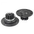 Tweeter Speaker 6 Ohm 30W Hifi Soft Dome Silk Film Treble Loudspeaker Neodymium Toothed Heat Sink 2Pcs. 