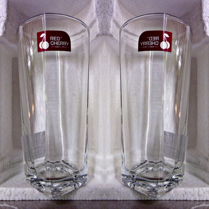 6%20Pieces%20Transparent%20Solid%20Drinking%20Glass%20Set-Red%20Cherry%20Water%20Glass%20285%20Ml%20Glass%20Cup%20Glass%20Mug%20Microwaveable%20and%20Dishwasher%20Safe%20Pack%20Square-shaped%20-%20Image%205