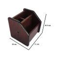 Mesh Desk Organizer Metal & Wooden Pencil Pen Holder Organizer Desk Accessories Holder for Office Home Metal Pencil Holder Pen Holder. 
