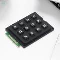 Matrix Keypad Easy to Use Matrix Array Switch Keyboard Module Array Switch 12 keys 4x3. 