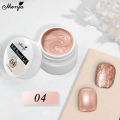 Monja 5Ml Shell Thread Nail Art 8 Colors Glitter Pearly Semi Permanent Nail Soak Off Uv Varnish Diy Manicure Tool. 
