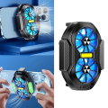 FS01 Dual Fan Rechargeable Mobile Phone Cooler Radiator Long Lasting Stronger Cooling Air Clip Design with Game Button. 