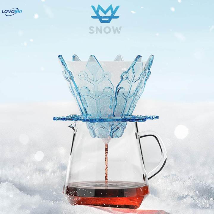 Pour over Coffee Filters Stylish Elegant Coffee Maker Dripper for Home Cafe