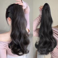 Synthetic Long Curly Hair Band With Grab Clip Ponytail Wig Curly Hair False Ponytail Fluffy Hair Can Be Braided Yao Store. 