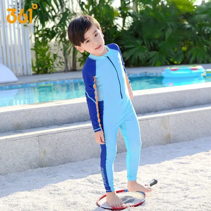 361%C2%B0One-Piece%20Swimsuit%20for%20Children%20Boys%20and%20Girls%20Diving%20Suit%20Children%20Teens%20Babies%20Long%20Sleeve%20Swimming%20Professional%20Training%20Swimsuit%20-%20Image%204