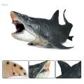 Painted Shark Action Figures Megalodon Model Playset Realistic Creature Shark Toy for Collection. 