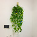 1/10 Strings Green Artificial Lvy Hanging Vine Leaf Plant Leaves Garland Home Wall Decoration Foliage Hanging Plants. 