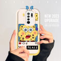 DuBaiNi For Xiaomi Redmi 9 Creative SpongeBob SquarePants Pattern Phone Case Monster Lens Phone Shell Soft Protective Cover Shockproof Cellphone Casing. 