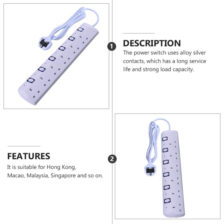 5%20Way%20Plug%20Socket%20Outlets%20with%203%20Meter%20Extension%20Cord%20Universal%20Power%20Strip%20Wire%20Charger%20for%20Home%20Bedroom%20Office%20Living%20Room%2013A%20Fuse%20Surge%20with%20Separate%20Single%20Switch%20Indicate%20light%20Max%2013A%20Surge%20Protector%20Power%203250W%20AC%20250V%20Electrical%20Extension%20Wire%20-%20Image%2010