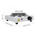 Hot plate Electric 1500w single burner ClassyTouch Brand CT-1829. 