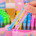 decoration items for party 10-30PC Mini Cute Bubble Empty Tube Toy Kids Birthday Party Favors School Gifts Wedding Guests Souvenirs Pinata Rewards for KidsParty Supplies. 