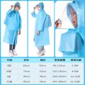 Children's Raincoat Primary School Students School Children Kindergarten Boys Girls Big Children with Schoolbag Rain Boot Set Poncho. 
