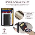 【BestGO】Leather Wallet Slim & Minimalist Bifold Front Pocket Wallet with Money Clip for men,Effective RFID Blocking. 