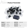 Auoyo LED String Lights Solar Camping Bulb String Outdoor String Lights Garden Decoration String Lights with Warm LED Bulbs for Indoor Outdoor Waterproof Patio Garden Holiday Home Wedding Party Decorations. 