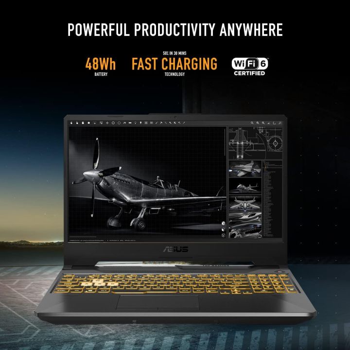 badgeASUS%20TUF%20GAMING%20F15%20FX507ZC4%20INTEL%20I5-12500H%20%7C%20RTX%203050,%204GB%20GDDR6%20%7C%2016GB%20DDR4%203200MHZ%20%7C%20512GB%20M.2%20NVME%20SSD%20%7C%2015.6"%20INCH%20FHD%20IPS%20144HZ%20ADAPTIVE-SYNC%20THIN%20BEZEL%20DISPLAY%20%7C%20WINDOWS%2011%20HOME%20+%20OFFICE%20HOME%20&%20STUDENT%20-%20Image%206