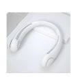 Portable Bladeless Neck Fan, 4000mAh USB Rechargeable Hanging Neck Fan, Headphone Style Wearable Personal Cooling Fan with 3 Speed Settings for Travel, Office & Outdoor Sports. 
