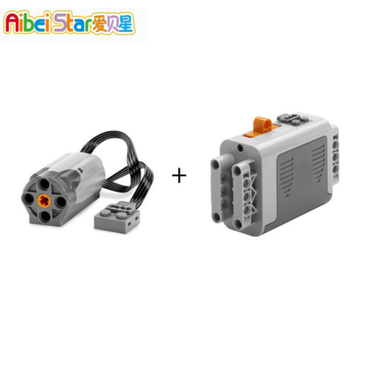 MOC Compatible with Lego 9686 Building Blocks Educational Training Science Education Motor 8883M No. Motor 8881 Battery Box Building Blocks