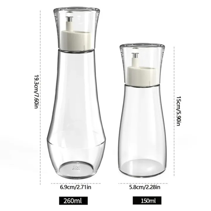 Glass%20Mouthwash%20Dispenser%20For%20Bathroom%205.1/8.8OZ%20Mouth%20Wash%20Container%20Bottle%20With%20Lid%20Cup%20Small%20Clear%20Refillable%20Mouthwash%20Dispenser%20Decanter%20For%20Countertop%20Eshylala%20-%20Image%202