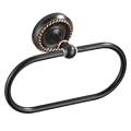 Brass Towel Ring Hand Rack Wall Mounted Bathroom Towel Rack White. 