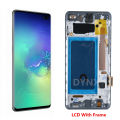 Screen With Frame For Samsung S10 Plus G975 G975F SM-G975F LCD Display Digital Touch Screen For Samsung S10+ Display Assembly. 