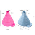 Mini Foldable Funnel Collapsible Funnel Folding Portable Oil Pot Funnels Hung Household Liquid Dispensing Kitchen Tools. 