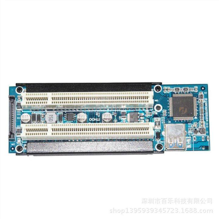 FAST%20USB%203.0%20PCI-E%20Express%20to%20Dual%20Ports%20PCI%20Express%20Riser%20Card%20Adapter%20Expansion%20Power%20-%20Image%202