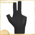 Enigma- Non-slip Billiards Glove High Quality Left-hand Three Finger Billiard Pool Glove Soft Breathable Non-slip Sports Supplies for Billiards Buyers' Top Choice Billiards Glove. 