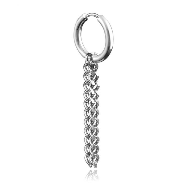 【Miga Plaza】Earings for men hikaw for boys Earring For men Korean Style Earrings Men Hoop Earrings Cross Ear Studs Stainless Steel