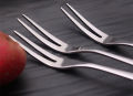 1/10Pcsstainless steel fruit fork western dessert sign salad fork cake fork stainless steel fork. 