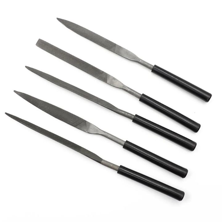 wood working tools New 10Pcs Titanium Diamond Coating Needle Flat File Set Metal Working Craft Tool Titanium Coated Diamond Assorted Files ToolsTool Sets