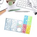 Drawing Stencils Drawing Stencil Template Geometry Shape Stencils Kids Students 594A. 