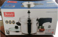 Suruchi 5 Ltr Stainless Steel Pressure Cooker With Glass Lid. 