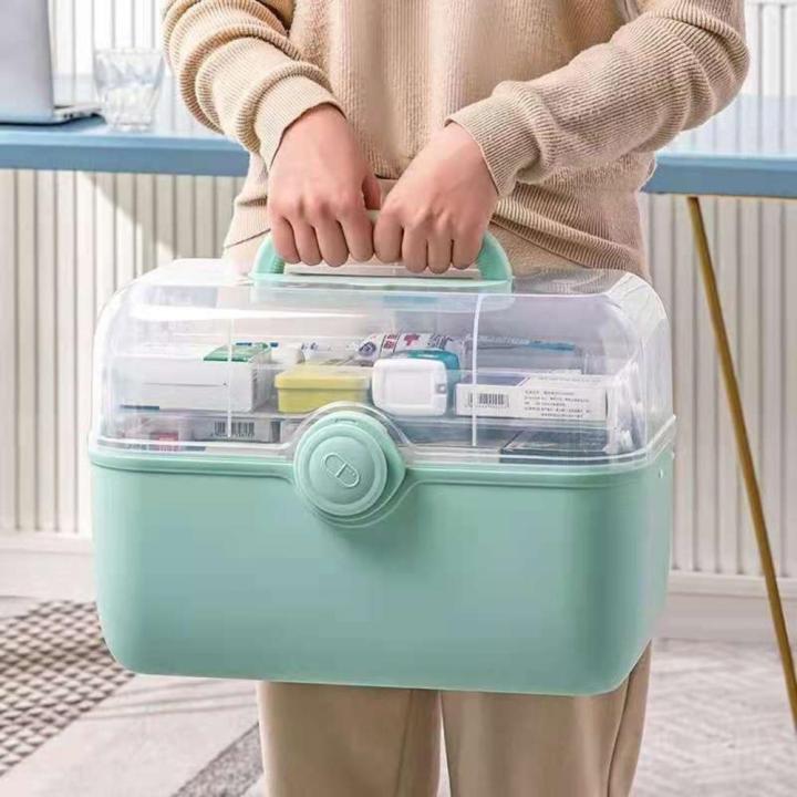container organizer box portable storage portable first aid kit first ...