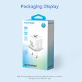 Vention 30W GaN Charger USB C Charger for iPhone 17 16 15 14 13 Pro max Samsung iPad PD 30W Fast Charging UK Plug USB A Type C  Wall Charger Adapter. 