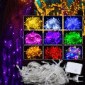 Christmas Vesak Lights 100 LED Light String 30 Feet Party Christmas Tree Decorations Wesak Bulb Set. 
