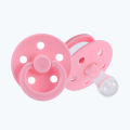 chibobaby Newborn Pacifier Baby Teether Happy Bite Silicone Children's Nipple Head Cartoon. 