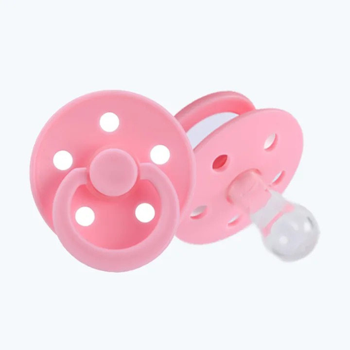 chibobaby%20Newborn%20Pacifier%20Baby%20Teether%20Happy%20Bite%20Silicone%20Children's%20Nipple%20Head%20Cartoon%20-%20Image%207