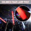 1Pc Concert Party Atmosphere Colorful Foam Light Stick LED Color Luminous Sponge Light Stick Wedding Birthday Decoration Supplies. 