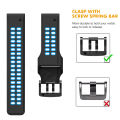 QuickFit 22/26mm Silicone Strap For Garmin Forerunner 955 Solar 965 945 935 LTE Fenix 6X pro 7X pro 5X plus Watch Band Bracelet. 