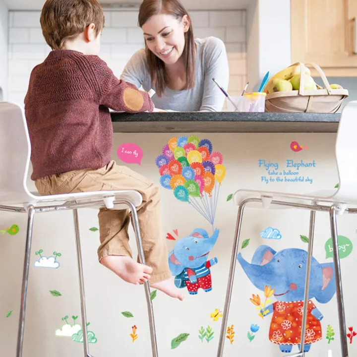 %E3%80%90BestGO%E3%80%91Vacclo%20Cartoon%20Baby%20Elephant%20Wall%20Stickers%20for%20Kids%20Room%20Creative%20Watercolor%20Graffiti%20for%20Kindergarten%20Children's%20Room%20Stickers%20-%20Image%208